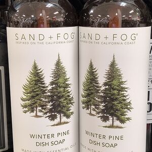 New sand + fog winter pine dish soap (2)